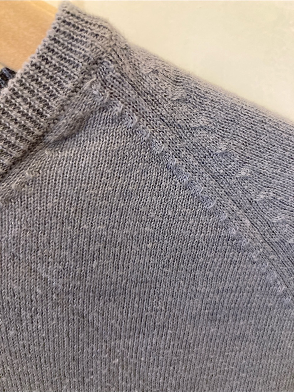 J. Crew Men's Pale Blue Crewneck Sweater - Picture 4 of 8